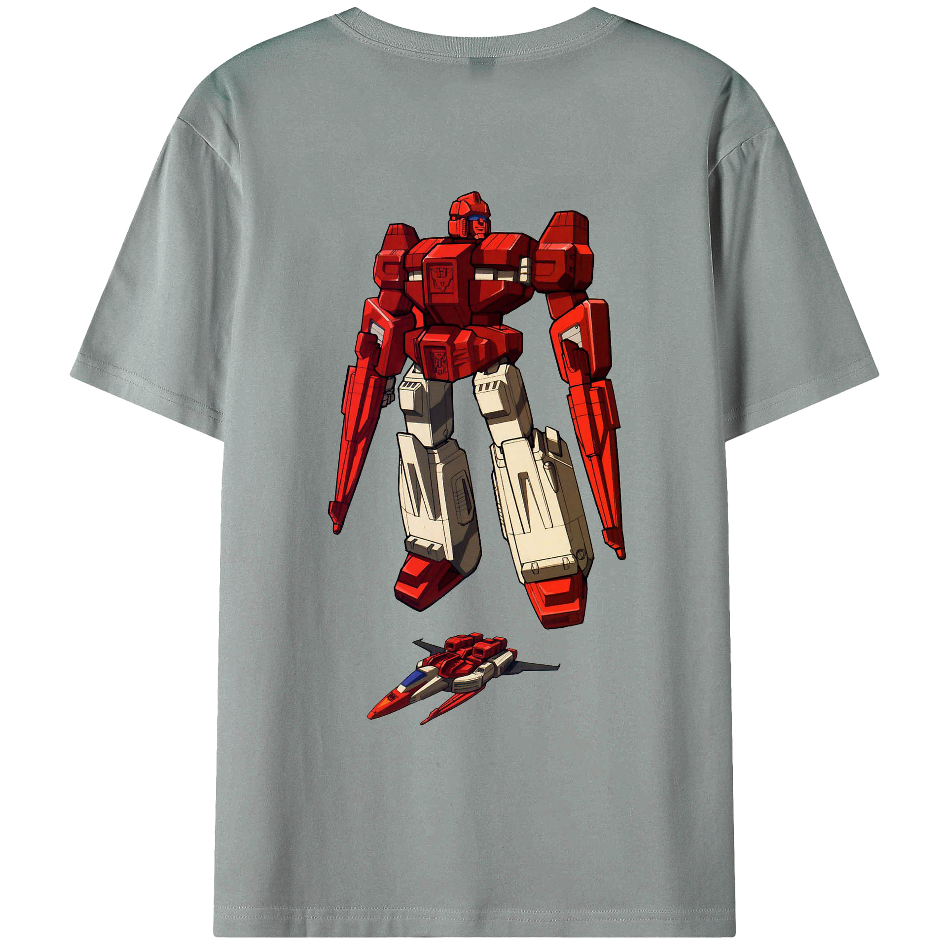 （画像用）  綿100％ メンズ半袖Tシャツ（バックプリント） 通気性